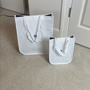 Set of Lululemon Tote Bags